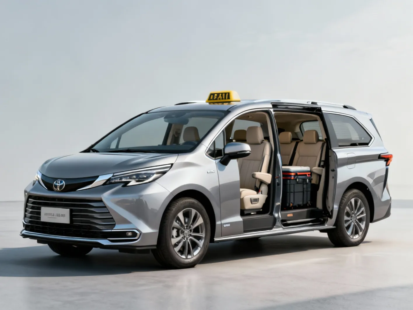 Monospace familial pour taxi à Digne