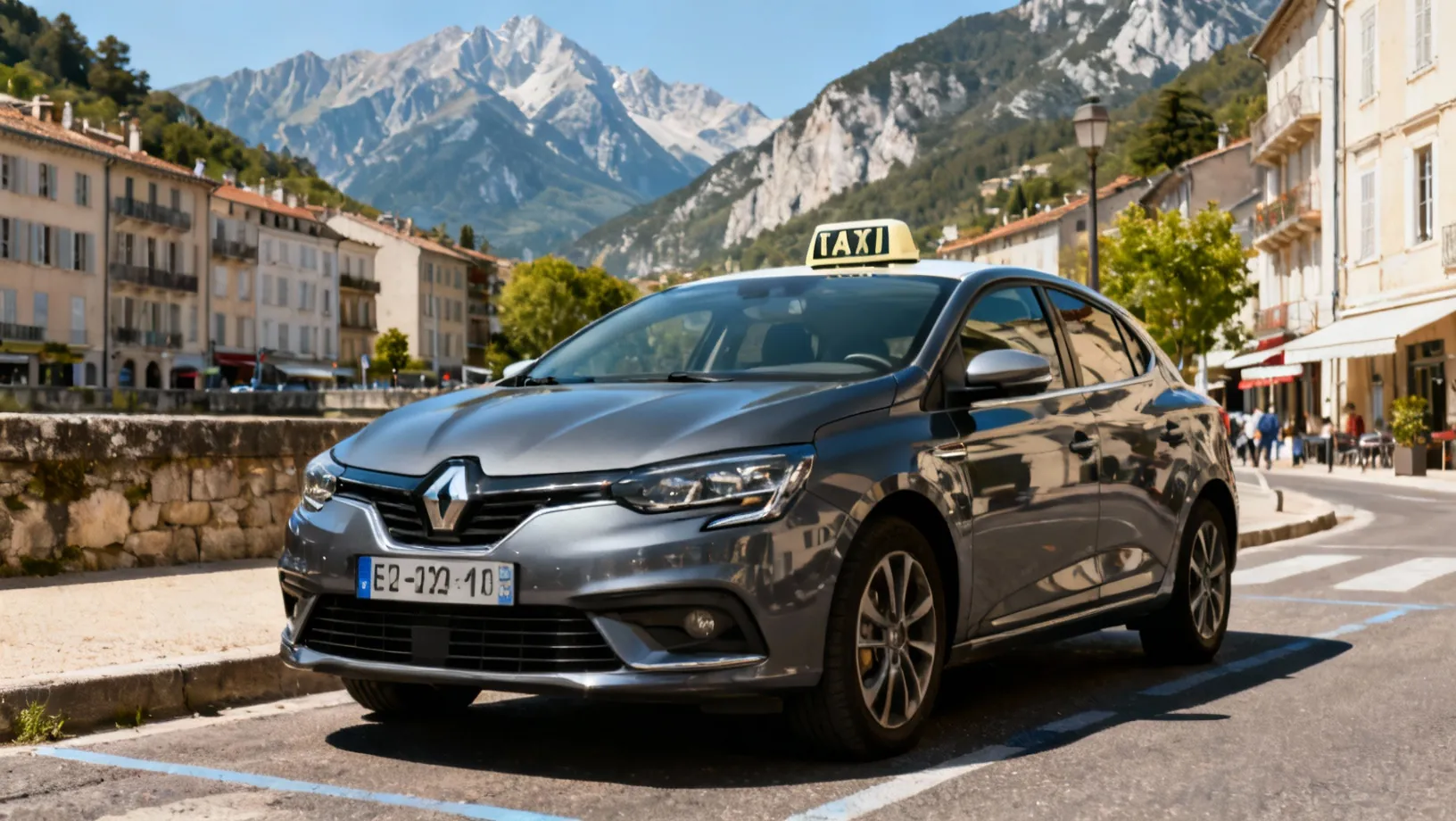 Taxi professionnel à Digne-les-Bains, service disponible 24h/24